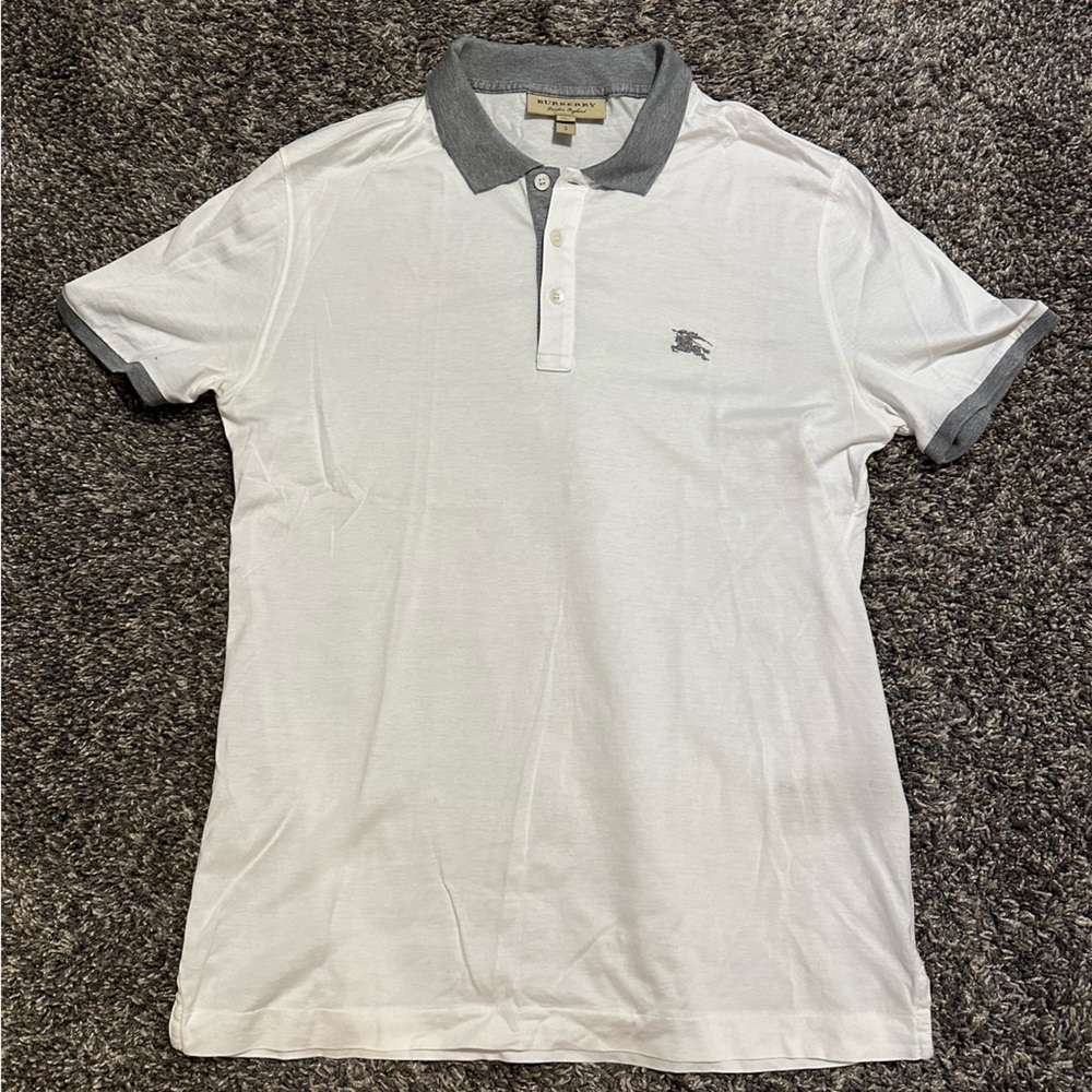BURBERRY men’s shirt sleeve polo